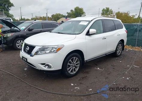 2014 Nissan Pathfinder Sv z USA, uszkodzony, nr VIN 5N1AR2MM6EC720939